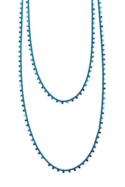 Starfall Necklace - Metallic Mermaid