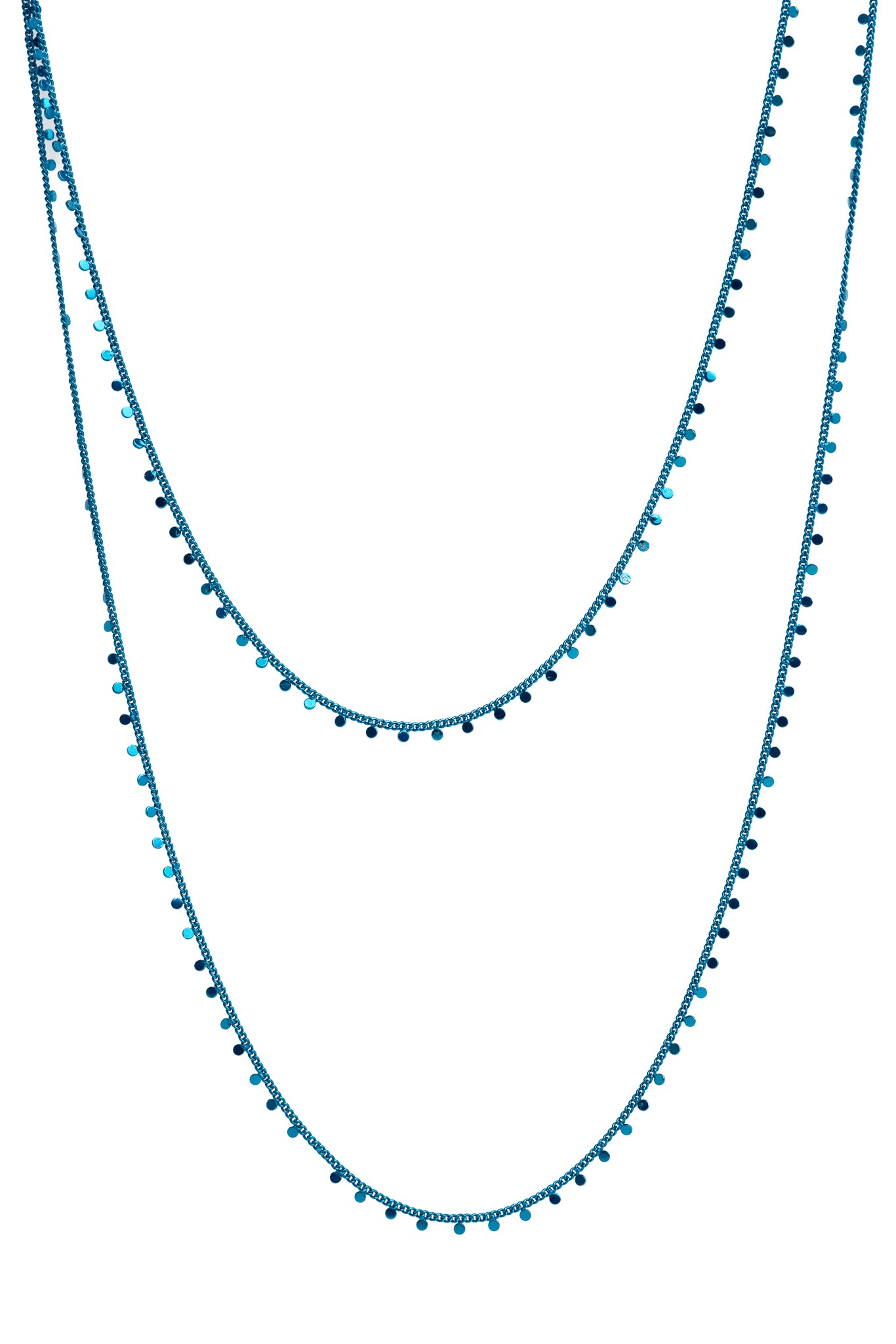 Starfall Necklace - Metallic Mermaid