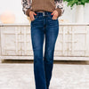 Slay Girl By Judy Blue - Vintage Frayed Hem Bootcut Jeans