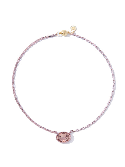 Bali Necklace - Metallic Peony