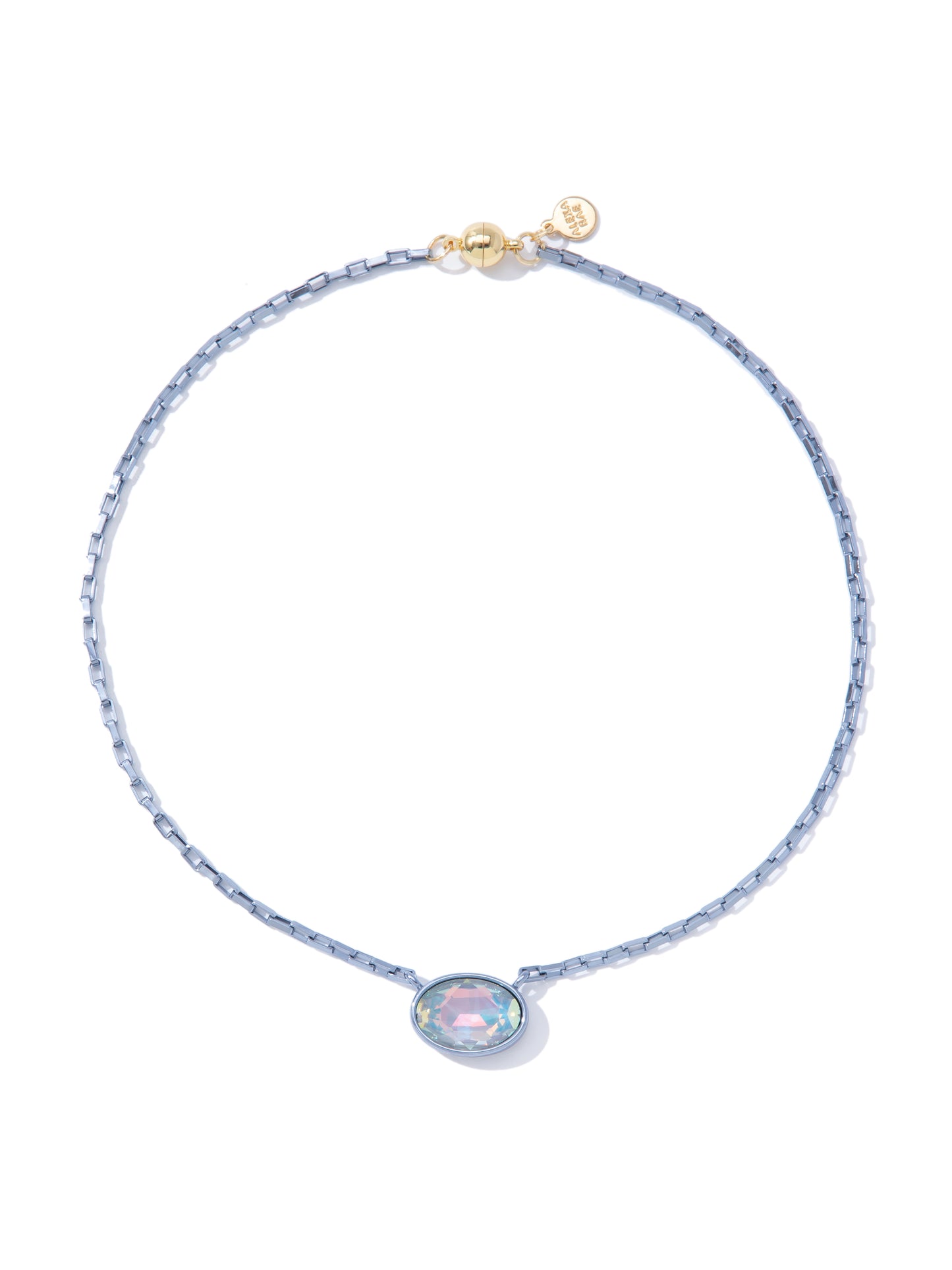 Bali Necklace - Metallic Storm Blue