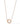 Barcelona Round Necklace - Linen Champagne Kiss