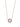 Barcelona Round Necklace - Linen Lavender Haze