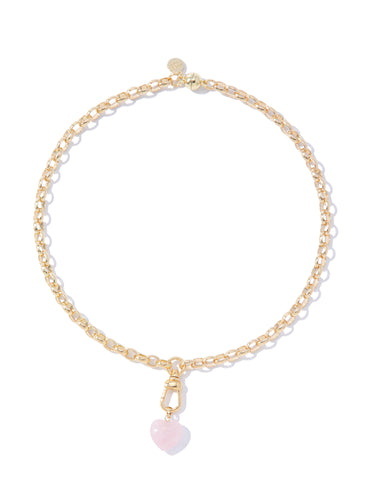 Be Mine Necklace - Gold Petal