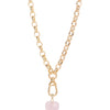 Be Mine Necklace - Gold Petal