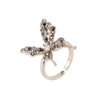 Bea Ring - Metallic Linen Smokey