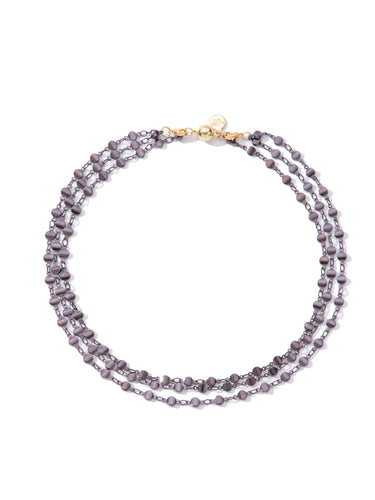 Bella Necklace - Wineberry