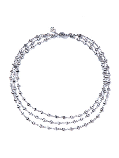 Bella Necklace - Gunmetal