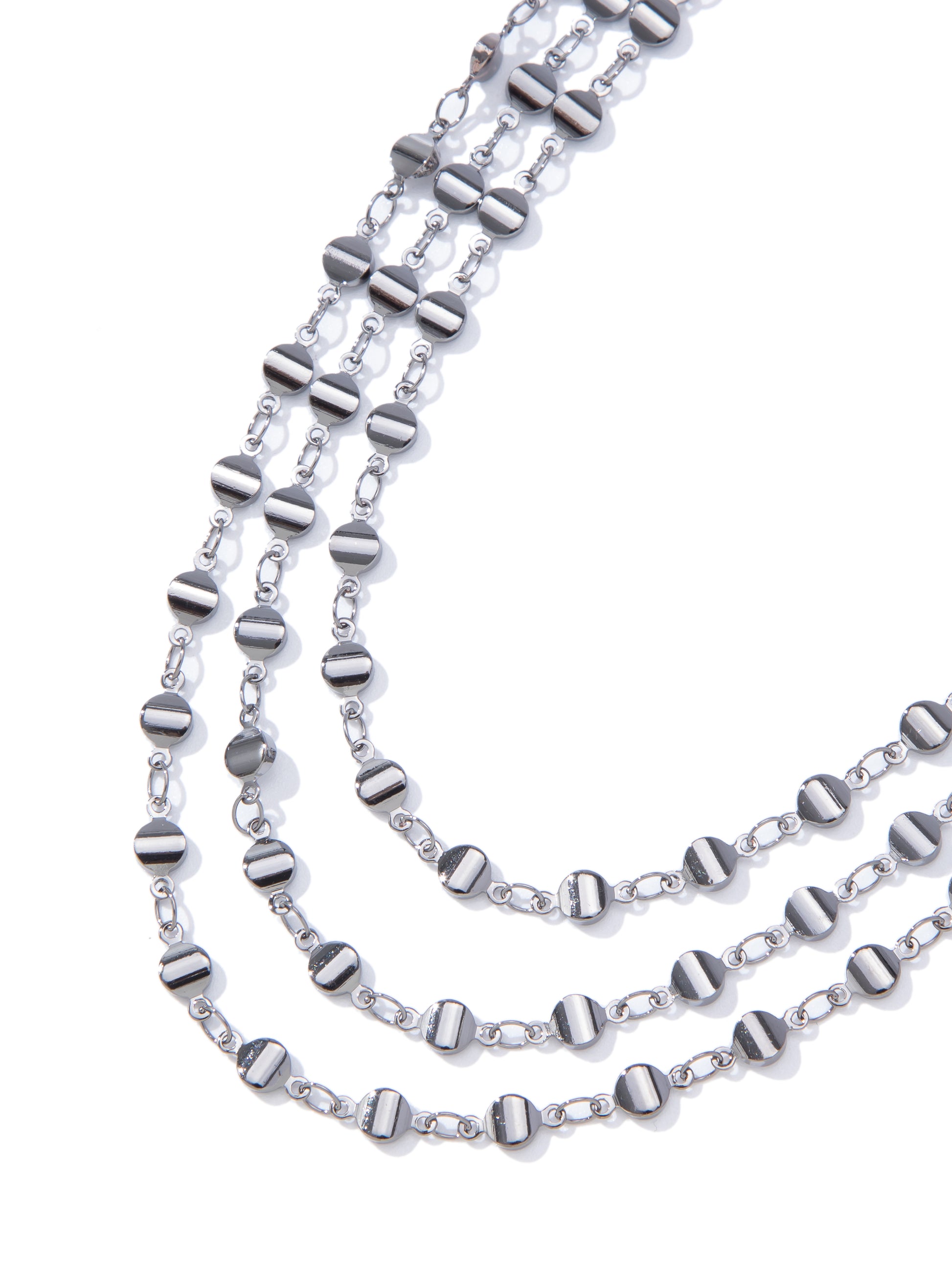 Bella Necklace - Gunmetal