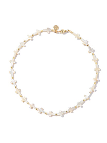 Bernadette Necklace - Pearl