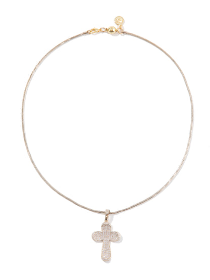 Best Feeling Necklace - Metallic Linen