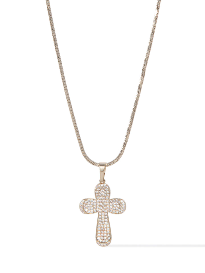 Best Feeling Necklace - Metallic Linen