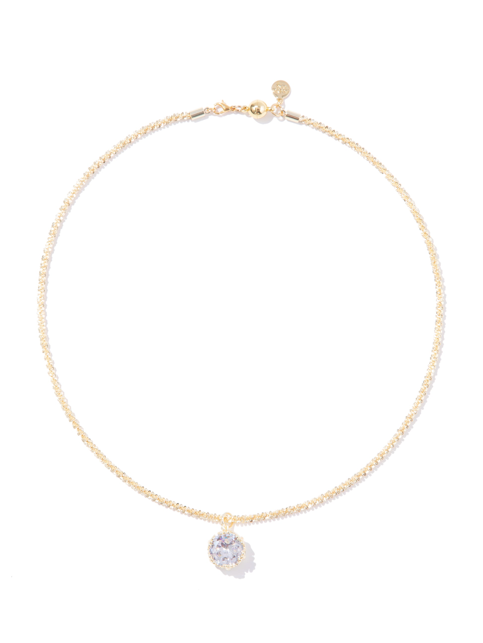 Betty James Necklace - Metallic Moonlight