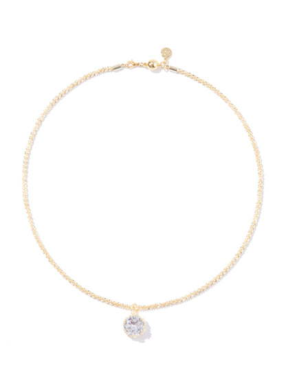 Betty James Necklace - Metallic Moonlight