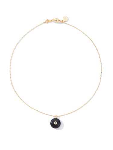Bianka Necklace - Gold Onyx