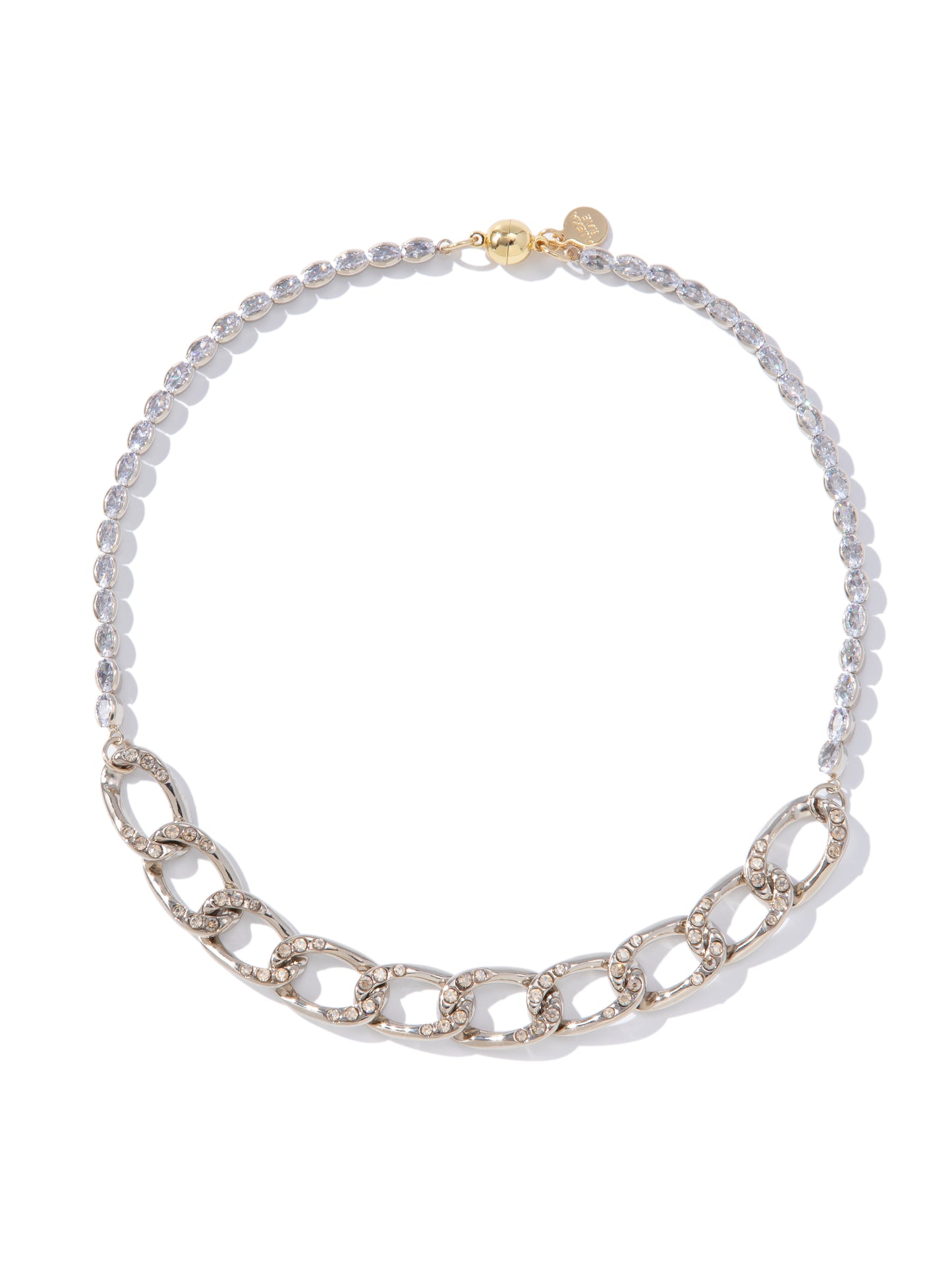 Billie Jean Necklace - Metallic Linen