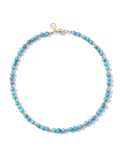 Blaze Of Glory Necklace - Turquoise