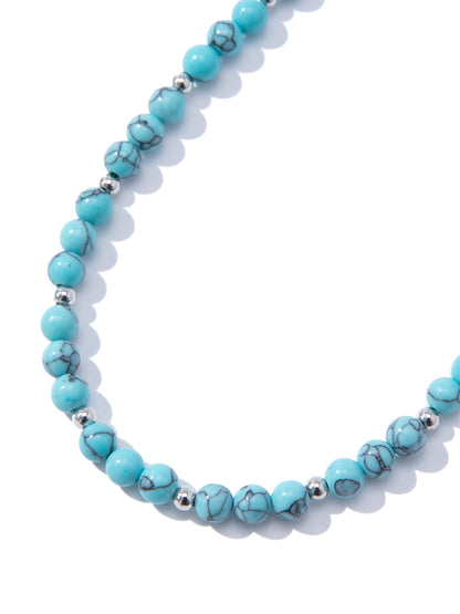 Blaze Of Glory Necklace - Turquoise