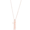 Blessed Life Necklace - Light Rose Gold