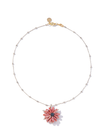 Blizzard Glow Necklace - Metallic Linen