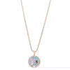 Bloom In Dreams Necklace - Gold Dream Blue