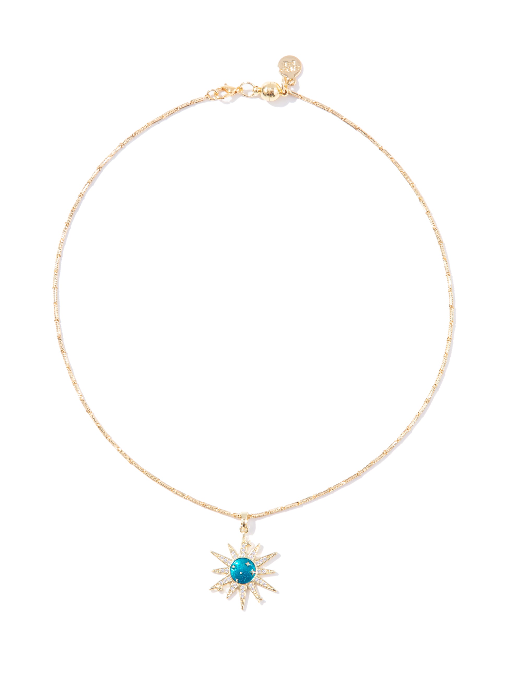 Blue Galaxy Necklace