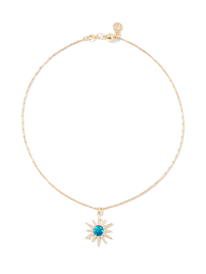Blue Galaxy Necklace