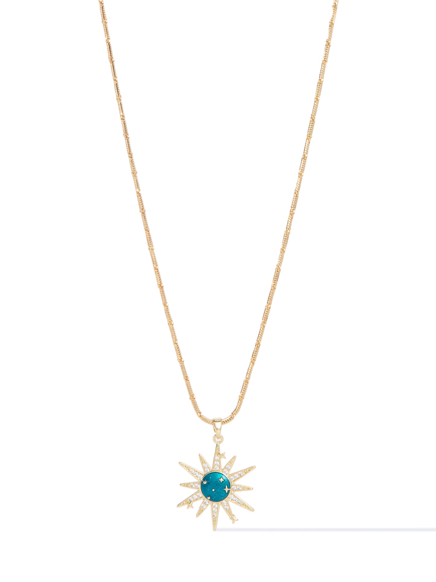 Blue Galaxy Necklace