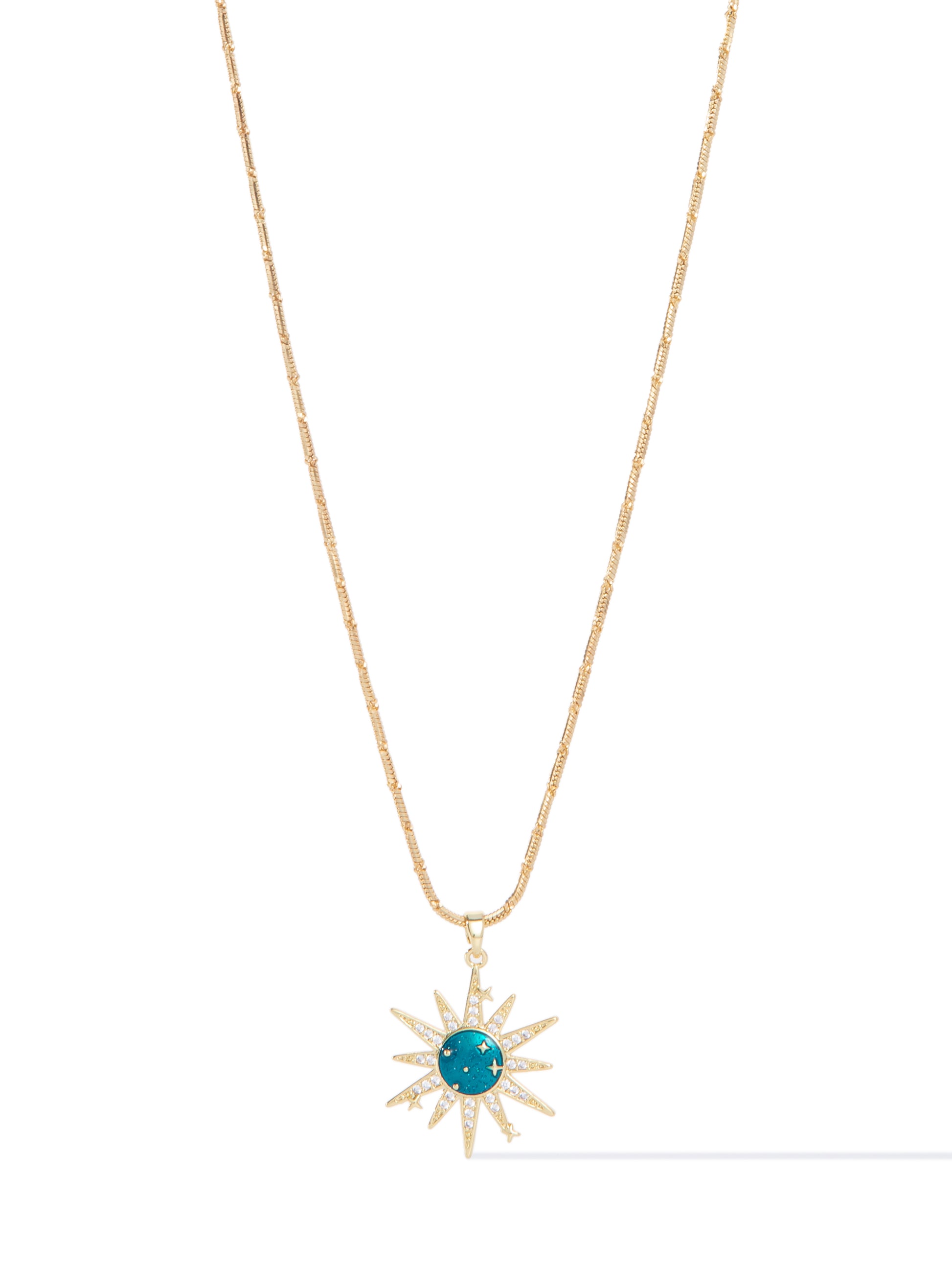 Blue Galaxy Necklace