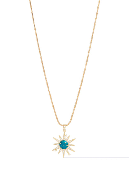 Blue Galaxy Necklace