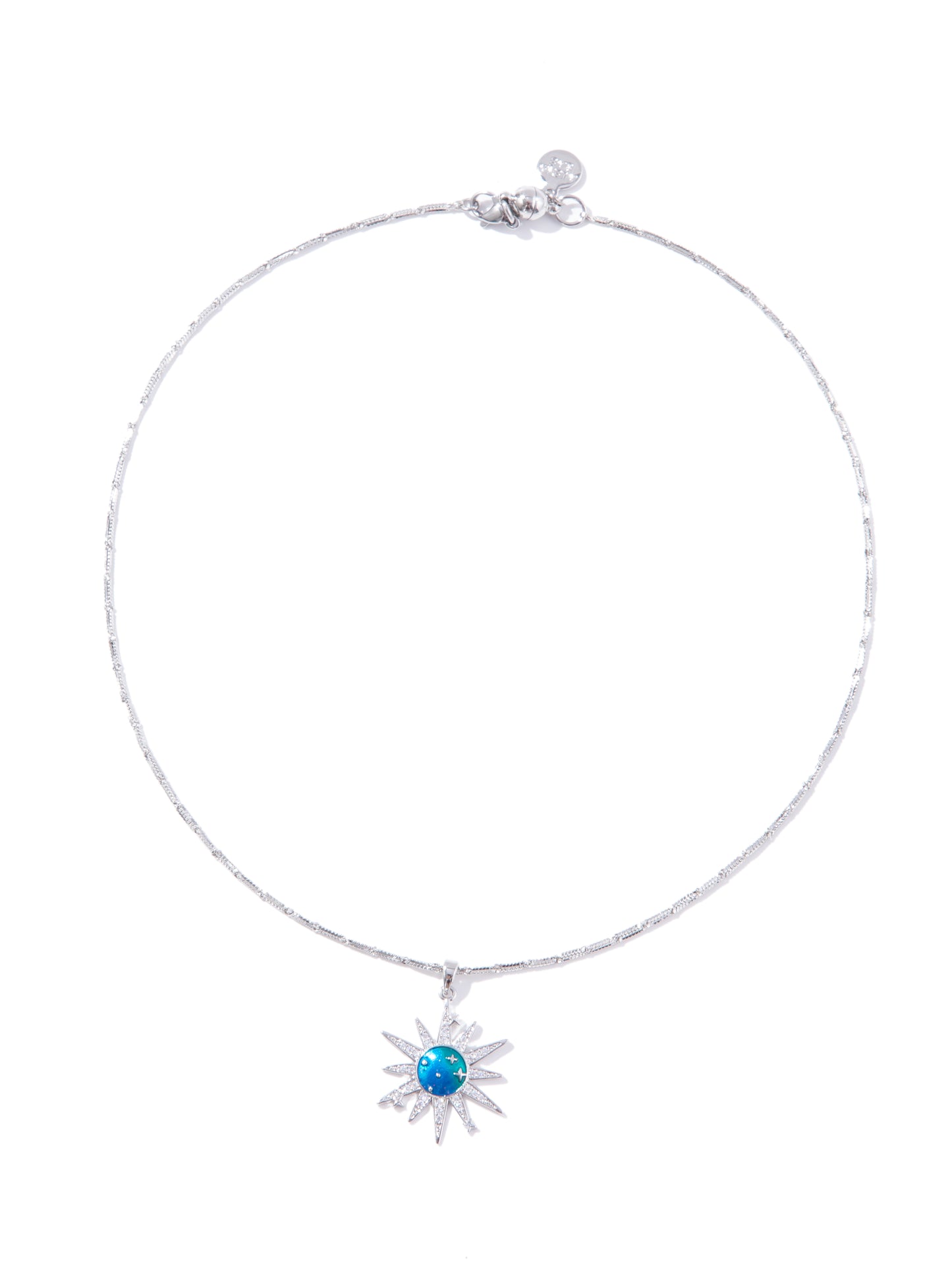 Blue Galaxy Necklace