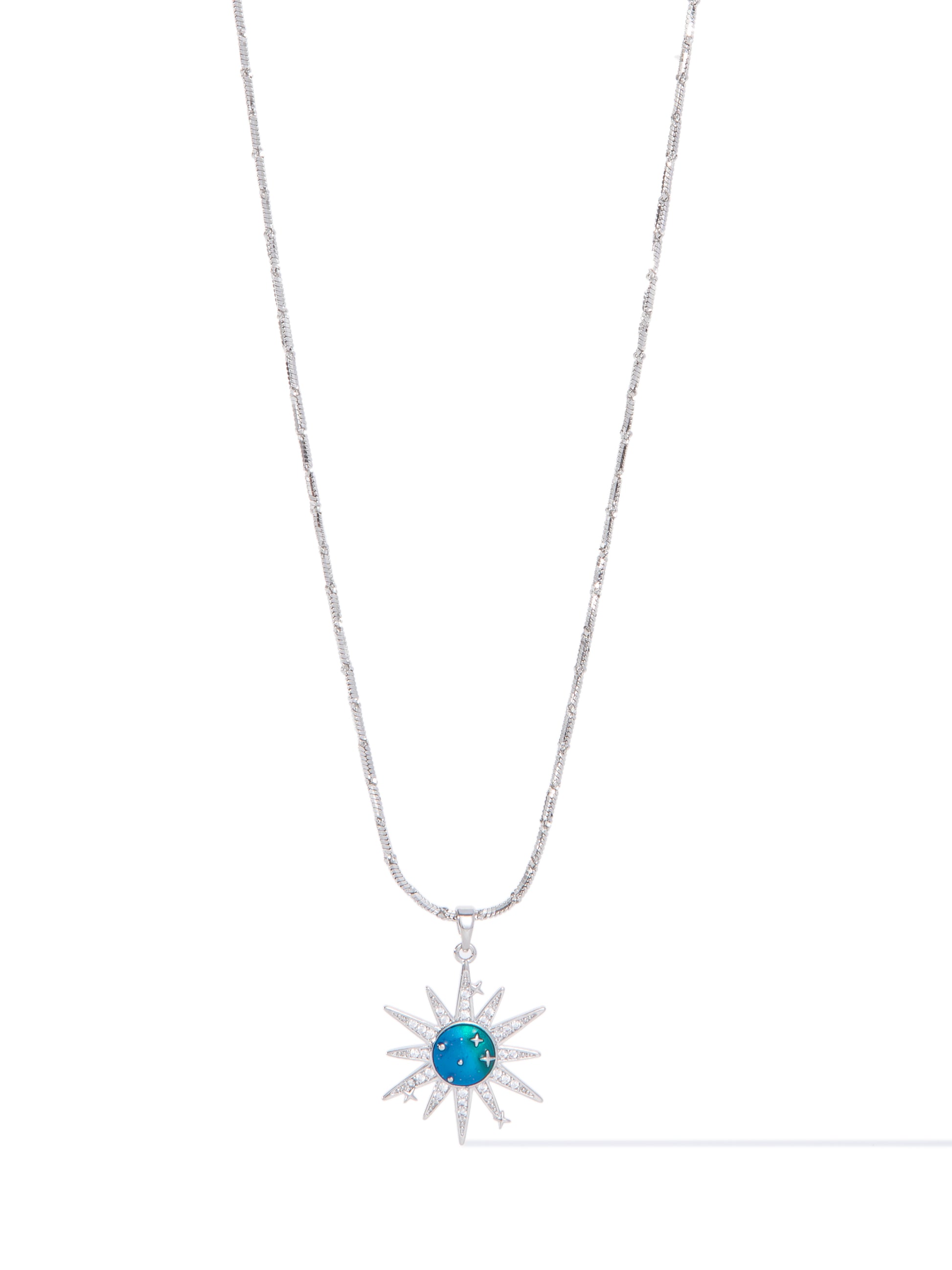 Blue Galaxy Necklace
