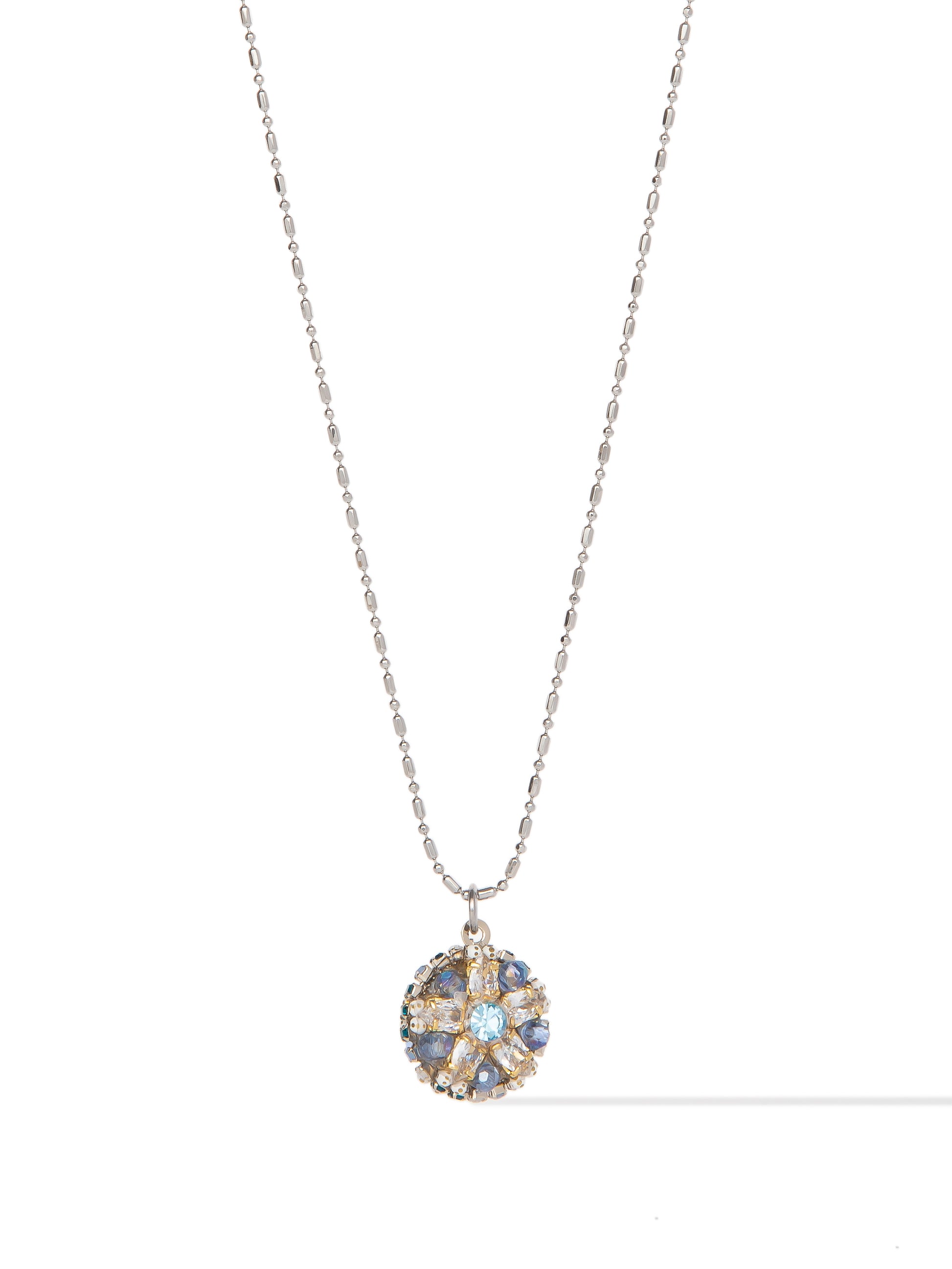 Bluebelle Necklace - Silver Bluebelle