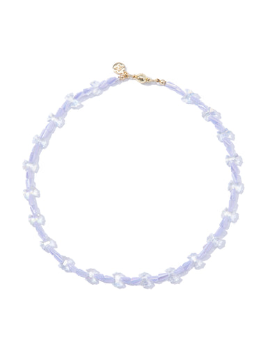 Bow Peep Necklace - Snow Glow