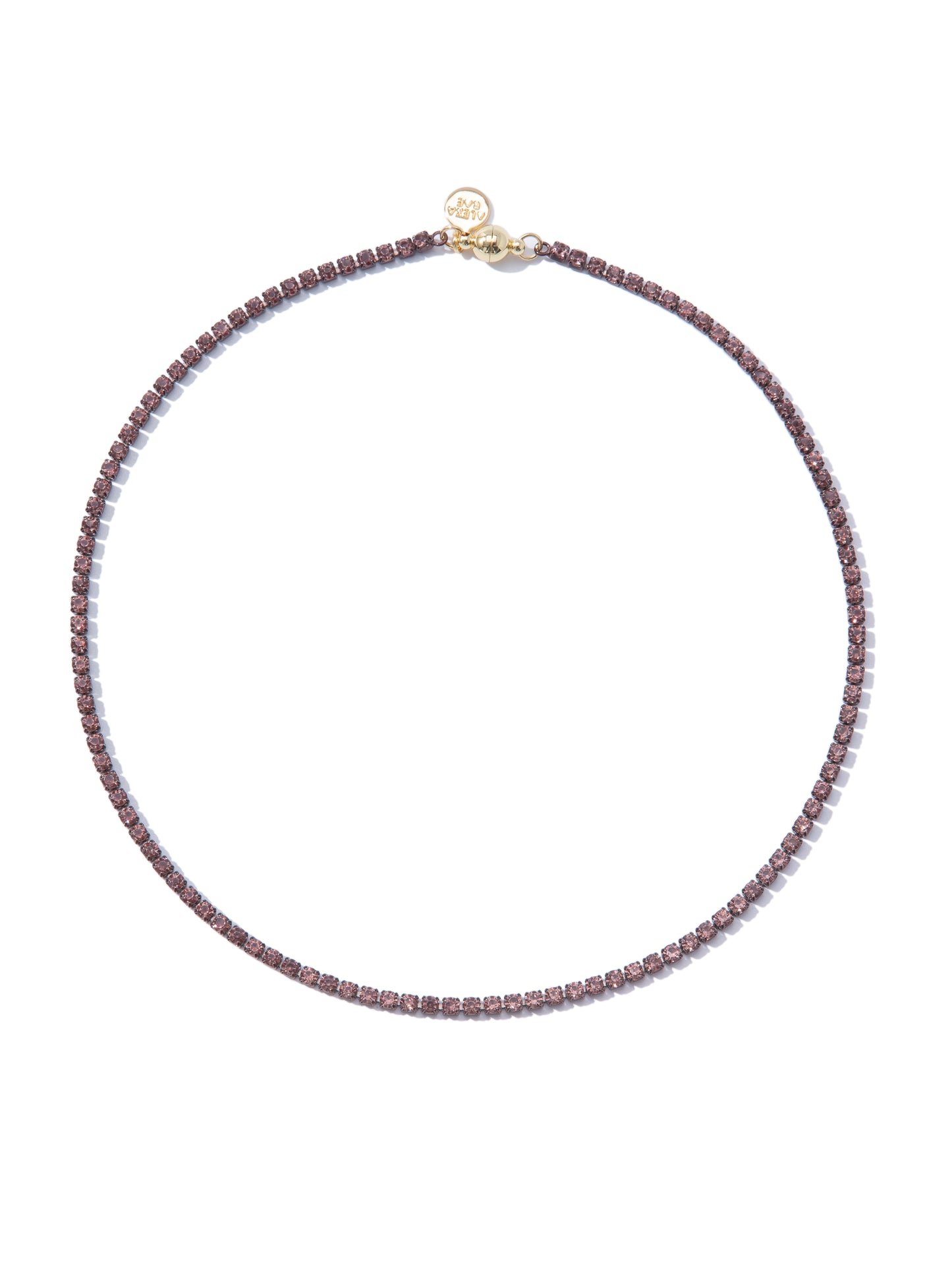 Breakfast At Tiffany's Necklace - Metallic Truffle