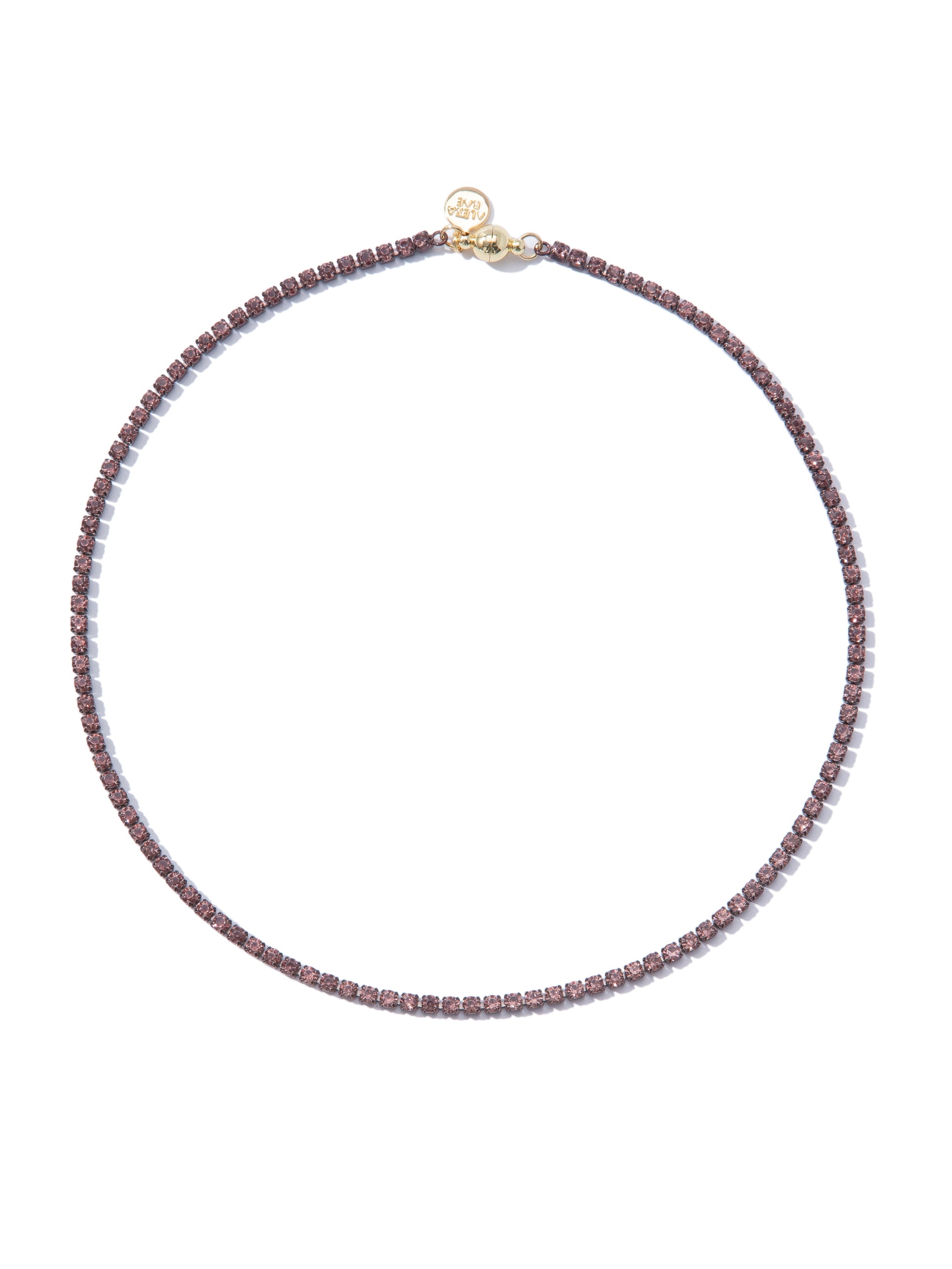 Breakfast At Tiffany's Necklace - Metallic Truffle