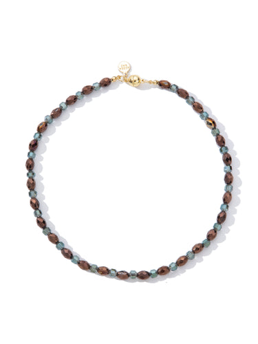 Brielle Necklace - Chocolate Mint