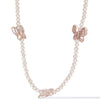 Butterfly Dreams Necklace - Linen Haze