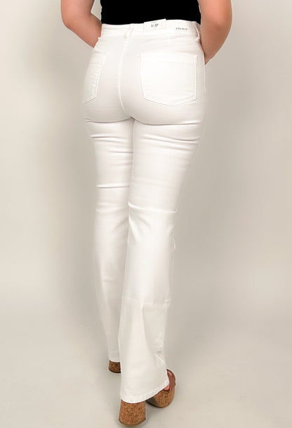 Judy Blue White Bootcut Jeans