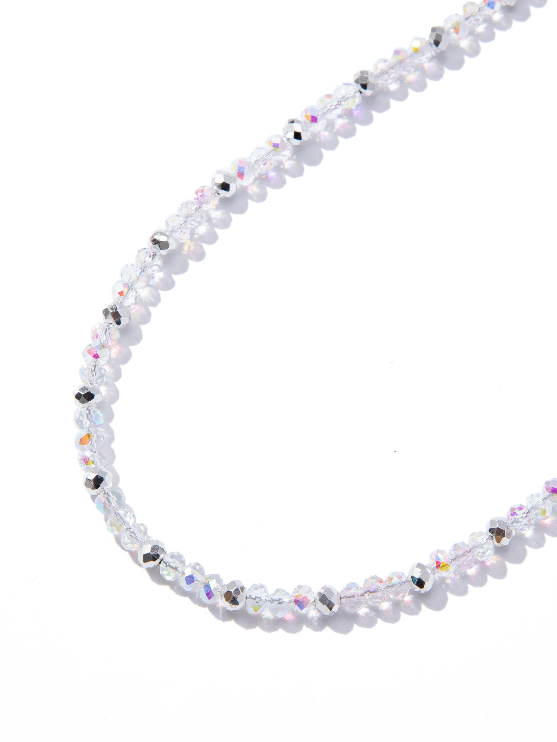 Calla Lilly Necklace - Snow Glow