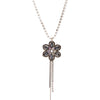 Calyx Necklace - Linen Dust Petal