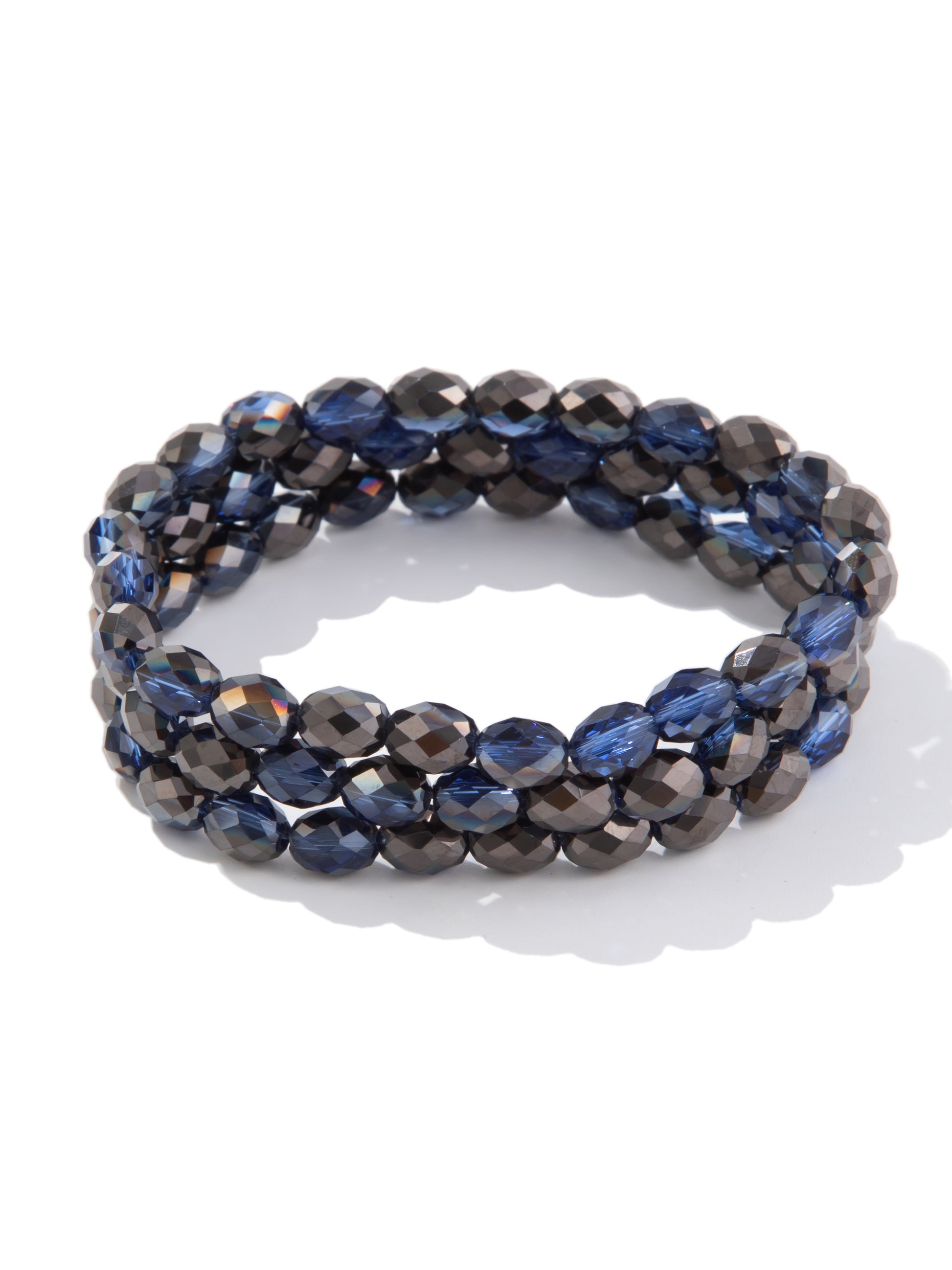 Candice Bracelet Set - Midnight Blue