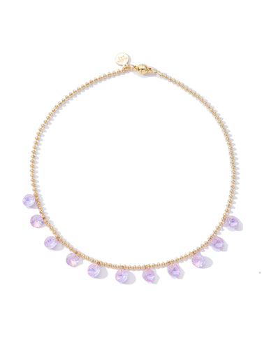 Candy Rain Necklace - Neon Lilac