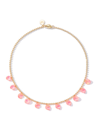 Candy Rain Necklace - Neon Pink