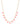 Candy Rain Necklace - Neon Pink