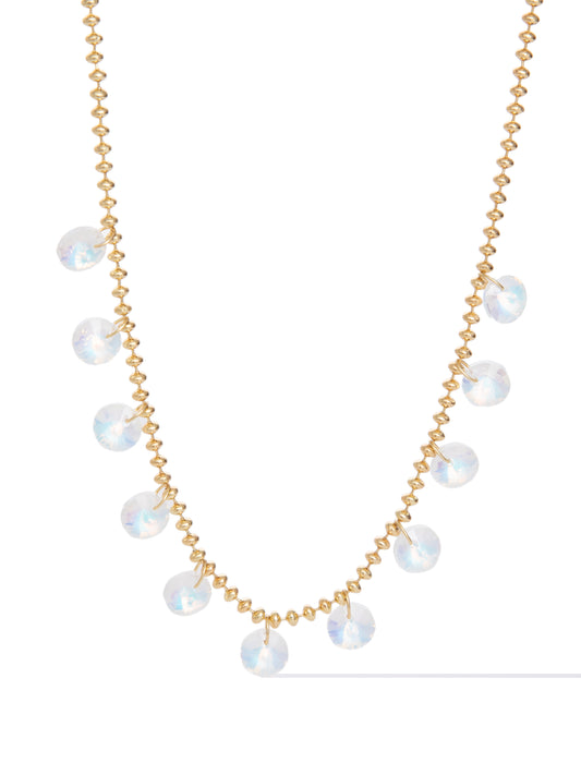 Candy Rain Necklace - Snow Glow