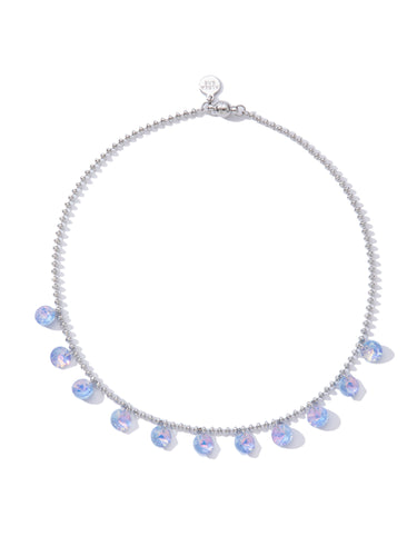 Candy Rain Necklace - Neon Lavender