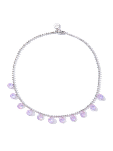 Candy Rain Necklace - Neon Lilac