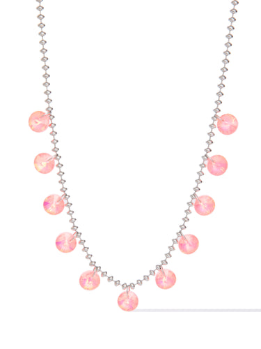 Candy Rain Necklace - Neon Pink