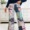 Petal Pop Patchwork Pants